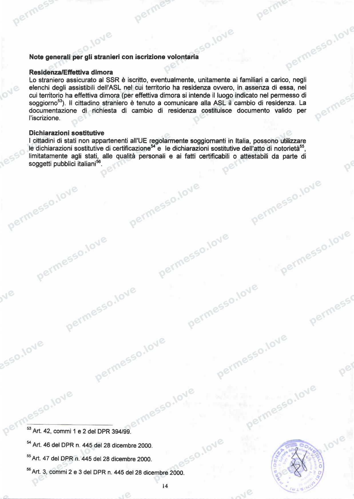 Accordo Stato-Regioni sulla assistenza sanitaria agli stranieri in Italia (2012, Rep. N 255/CSR) - pagina 17/65