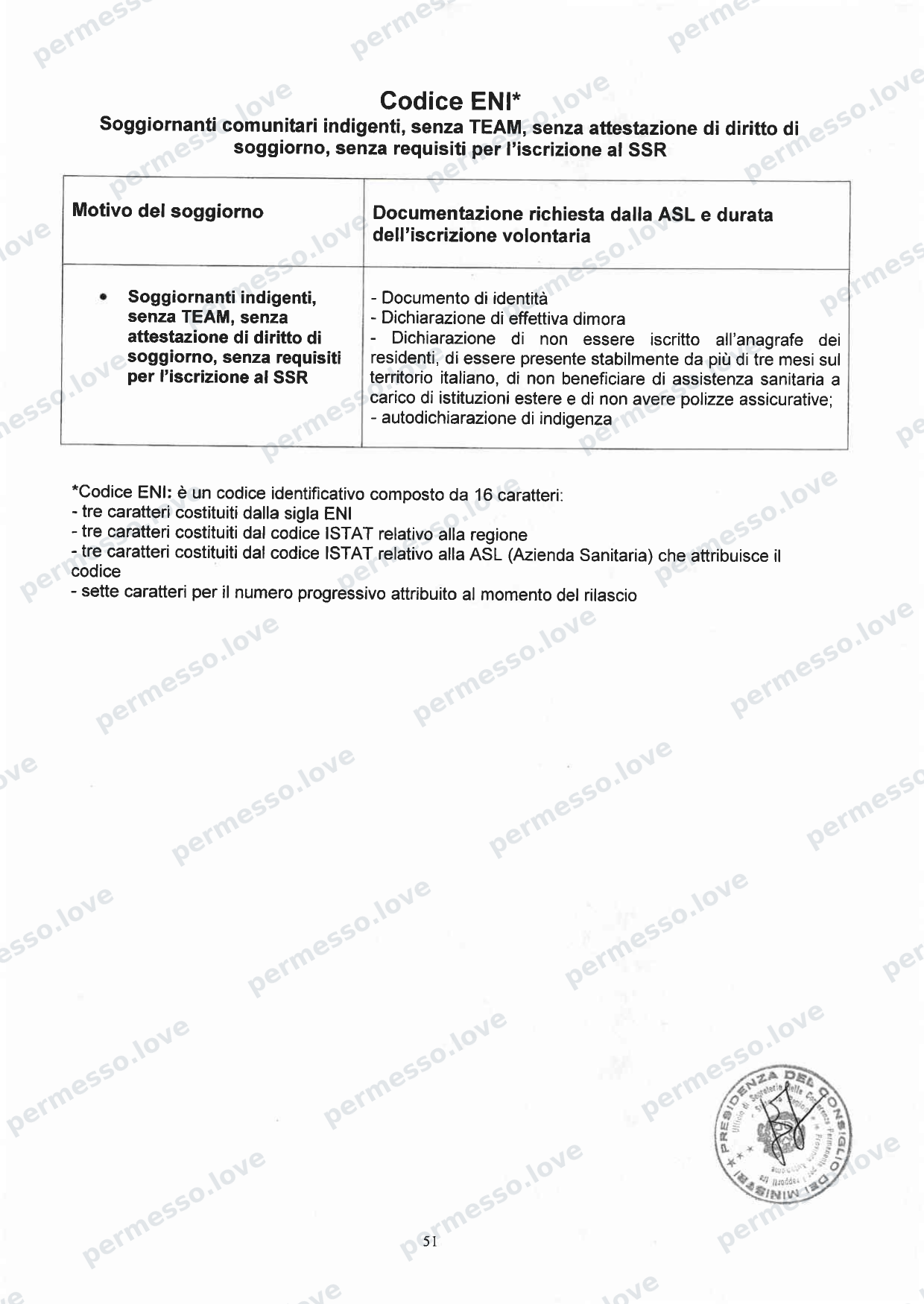 Accordo Stato-Regioni sulla assistenza sanitaria agli stranieri in Italia (2012, Rep. N 255/CSR) - pagina 54/65