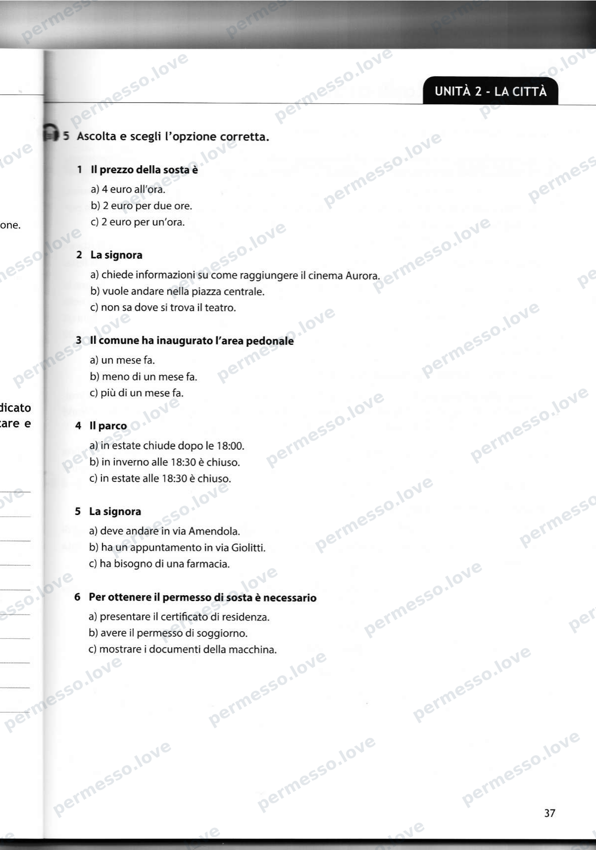 Учебник подготовки к экзамену CILS B1 cittadinanza (Casus Libri) - страница 16/141
