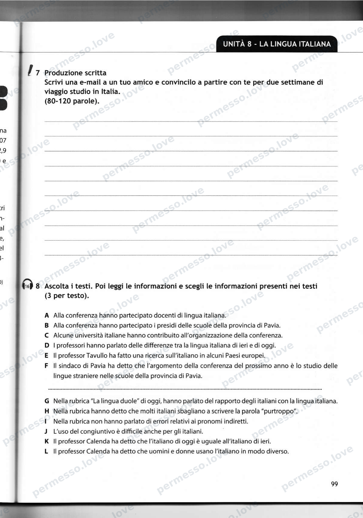 Учебник подготовки к экзамену CILS B1 cittadinanza (Casus Libri) - страница 72/141