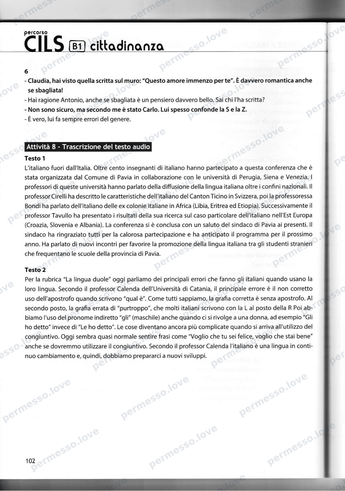 Учебник подготовки к экзамену CILS B1 cittadinanza (Casus Libri) - страница 75/141