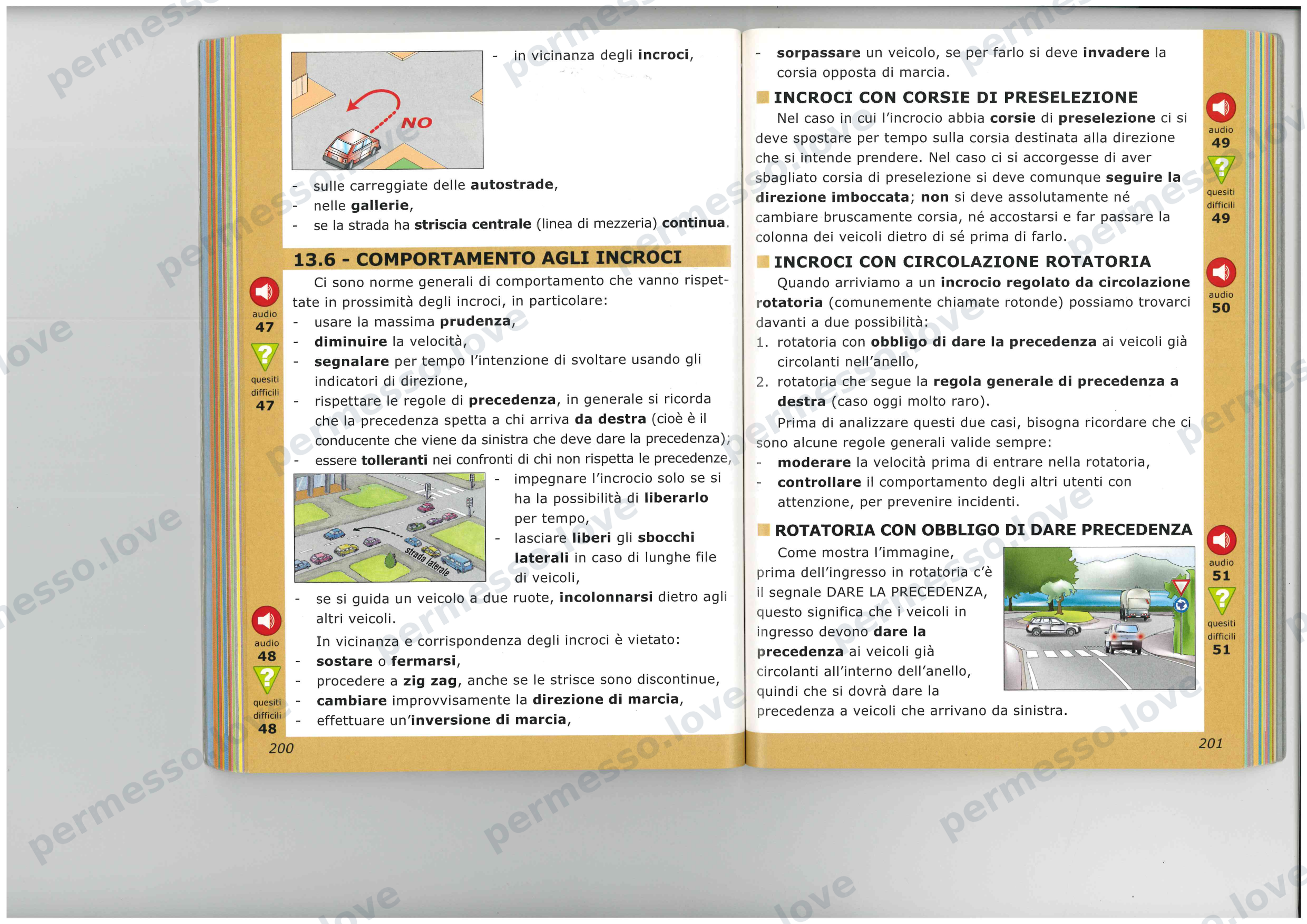 Patente Semplificato - Chapters 13-19 (Traffic Regulations) - page 10/57
