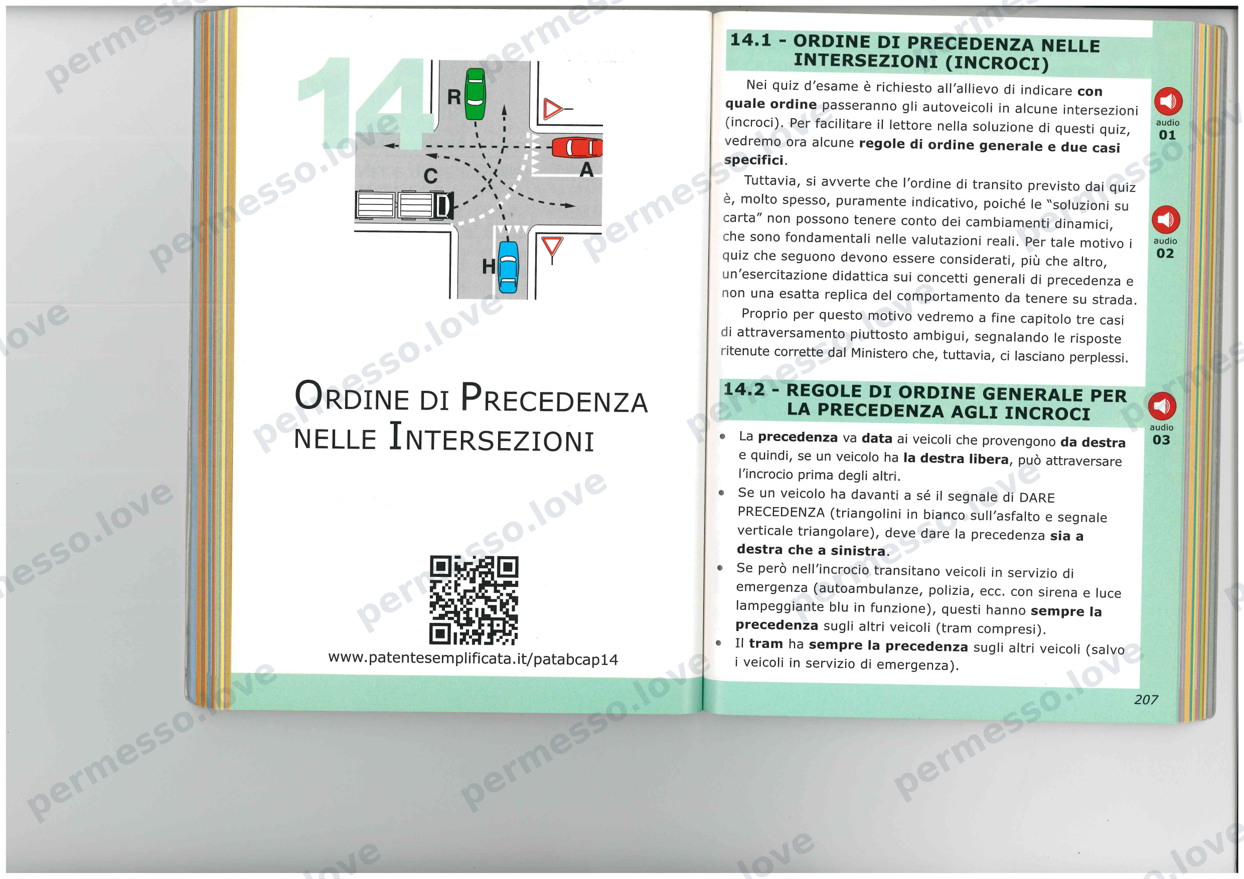 Patente Semplificato - Chapters 13-19 (Traffic Regulations) - page 13/57