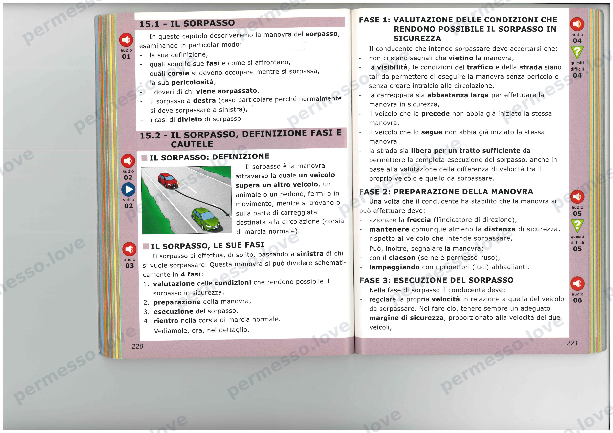 Patente Semplificato - Chapters 13-19 (Traffic Regulations) - page 20/57