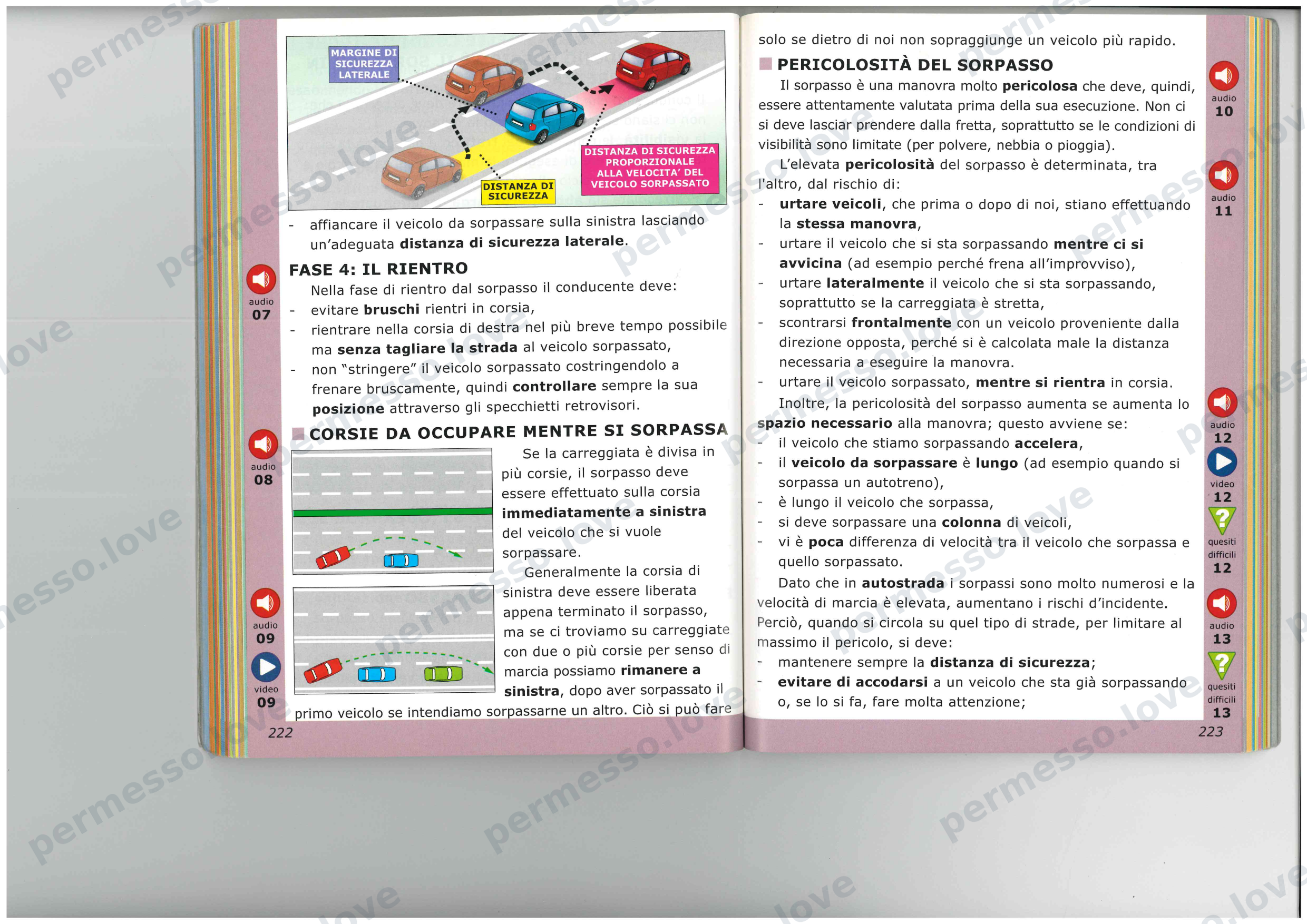 Patente Semplificato - Chapters 13-19 (Traffic Regulations) - page 21/57