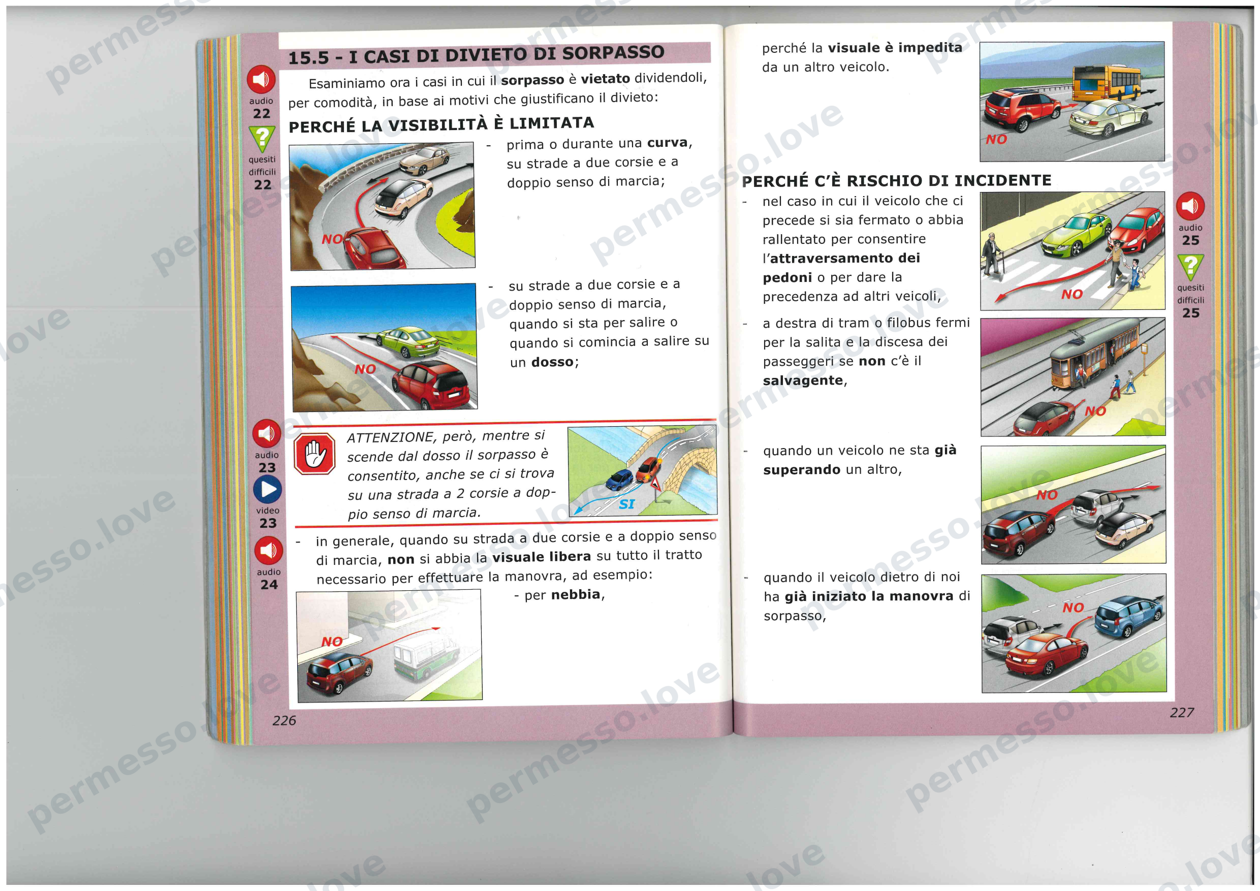 Patente Semplificato - Chapters 13-19 (Traffic Regulations) - page 23/57