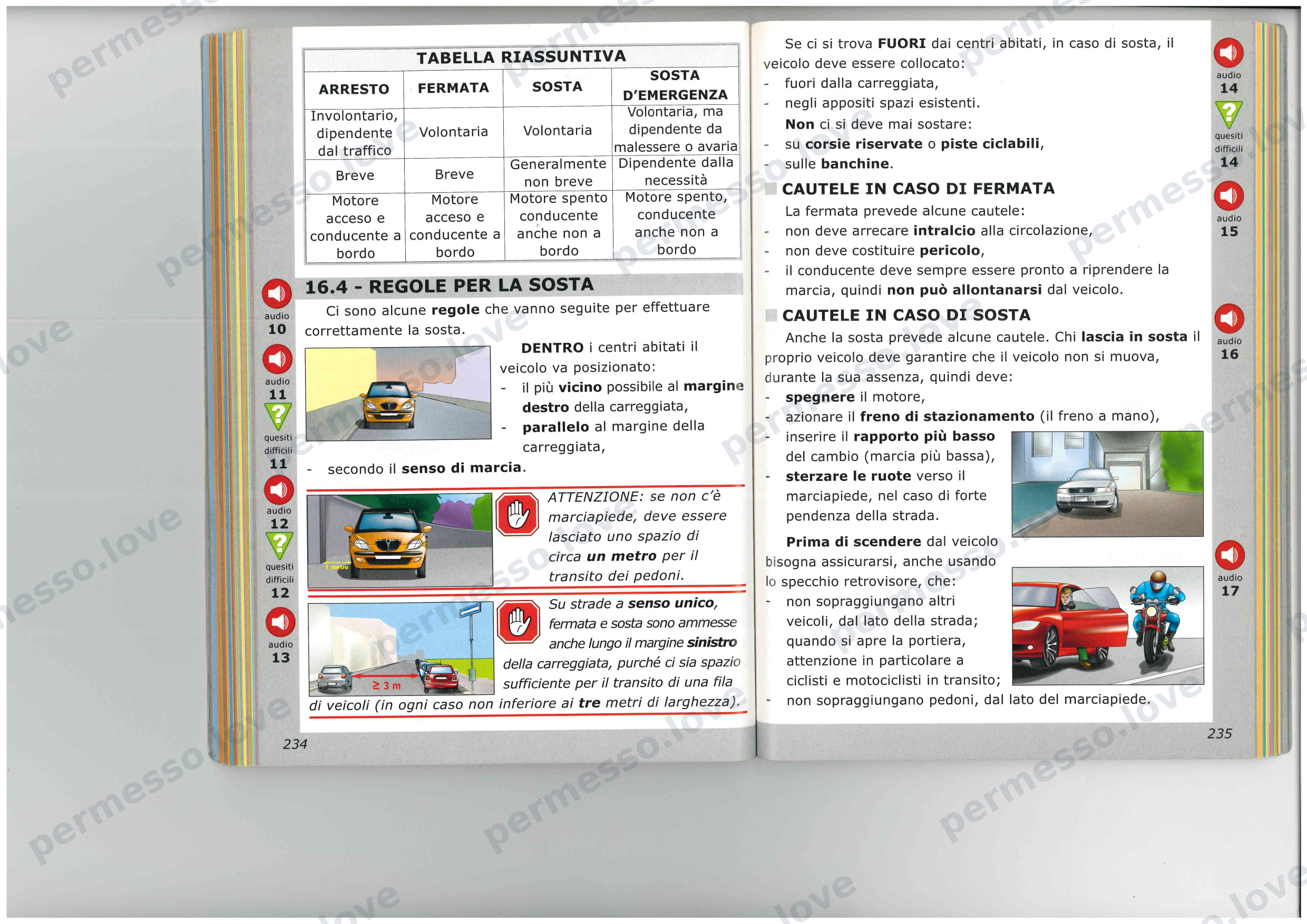 Patente Semplificato - Chapters 13-19 (Traffic Regulations) - page 27/57