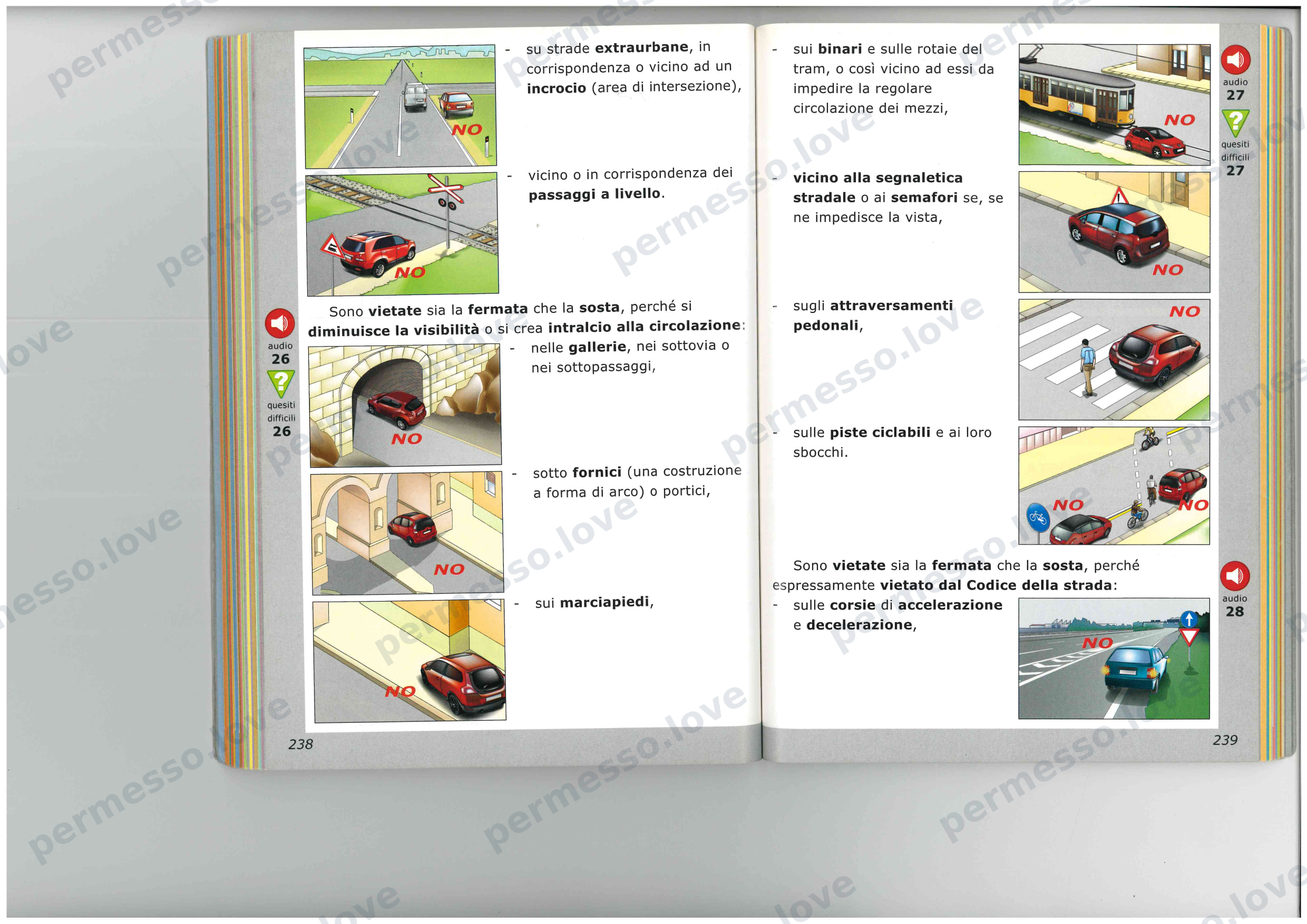 Patente Semplificato - Chapters 13-19 (Traffic Regulations) - page 29/57