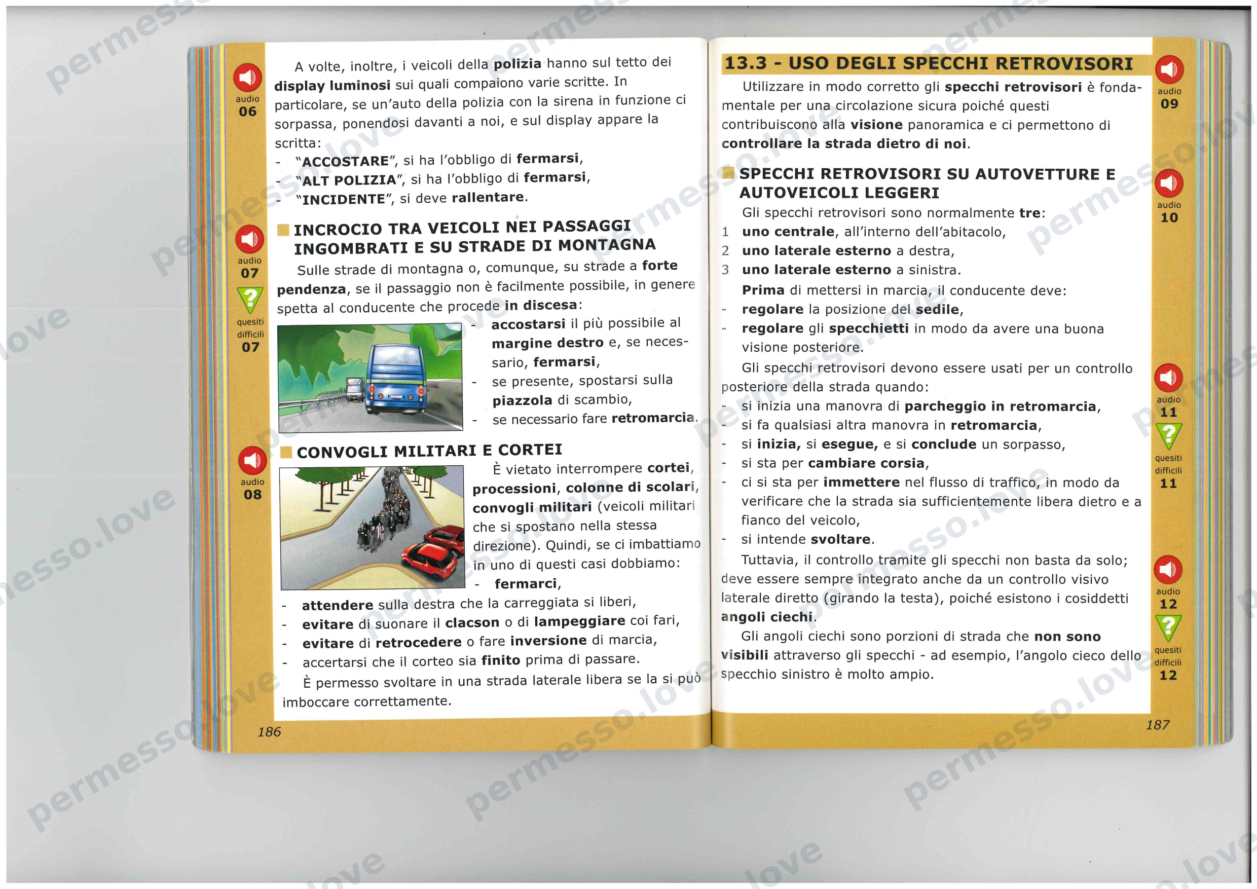 Patente Semplificato - Chapters 13-19 (Traffic Regulations) - page 3/57