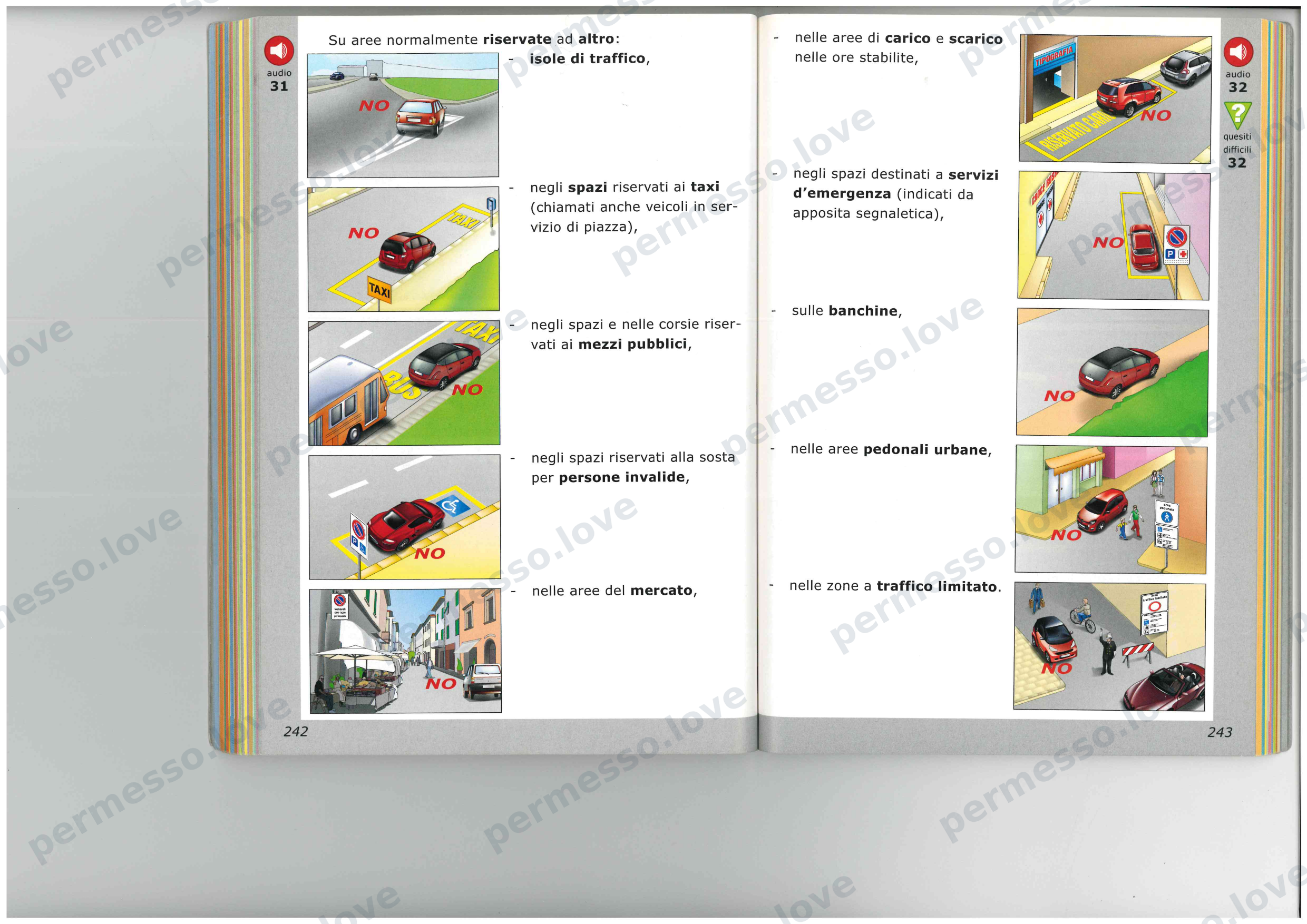 Patente Semplificato - Chapters 13-19 (Traffic Regulations) - page 31/57
