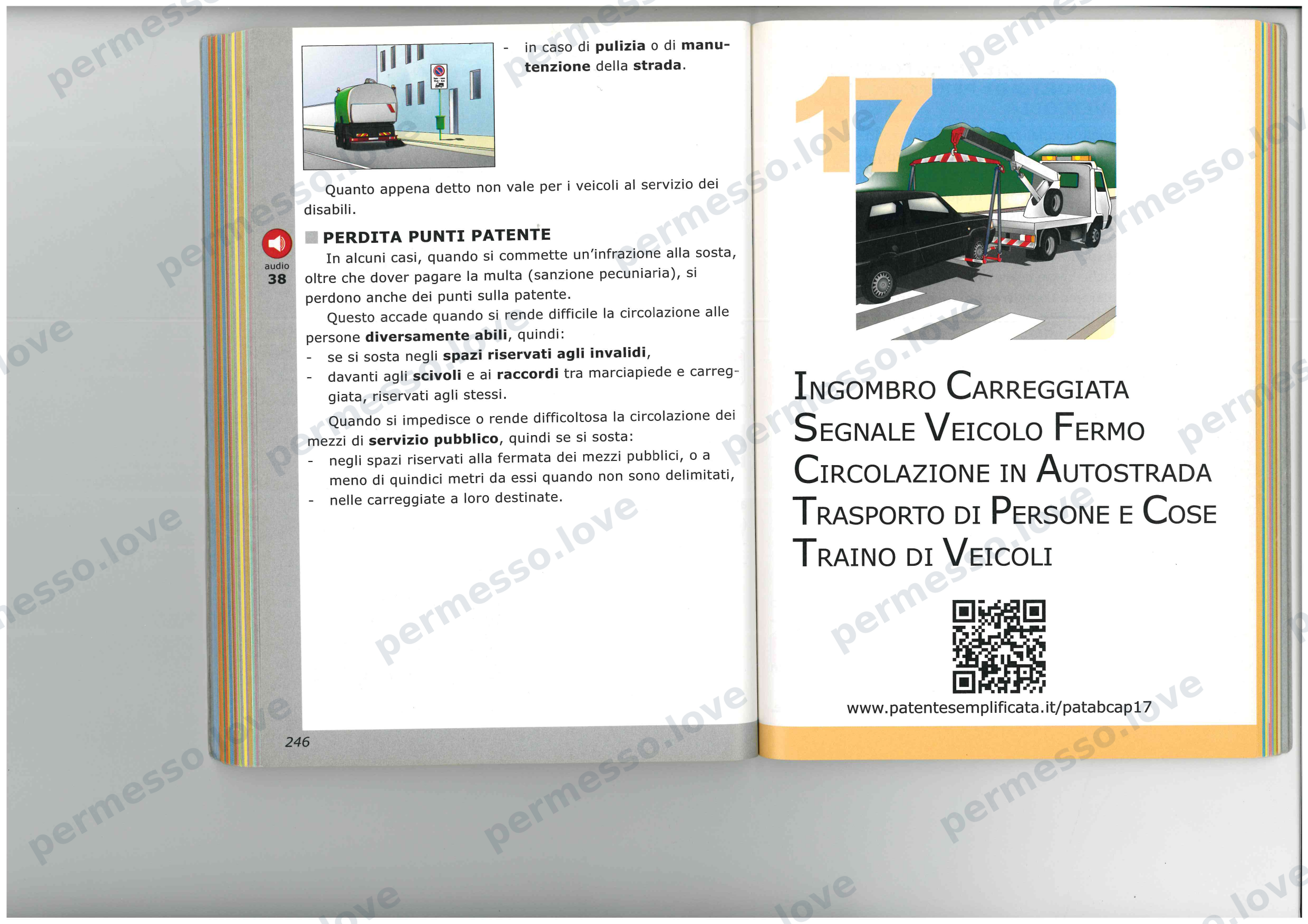 Patente Semplificato - Chapters 13-19 (Traffic Regulations) - page 33/57