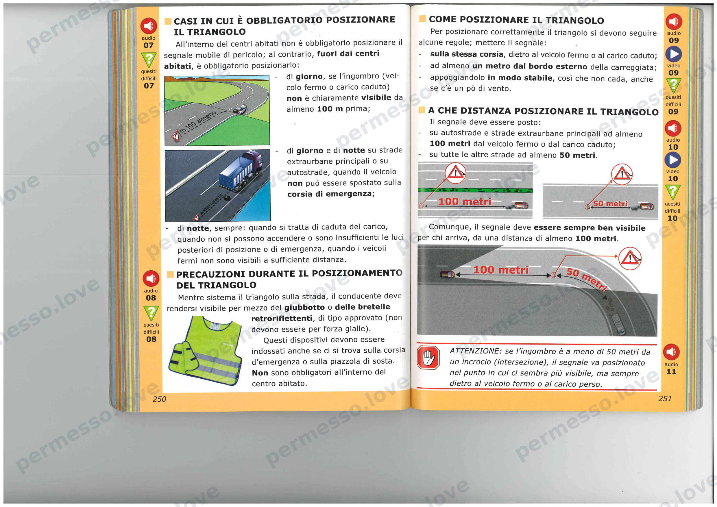 Patente Semplificato - Chapters 13-19 (Traffic Regulations) - page 35/57