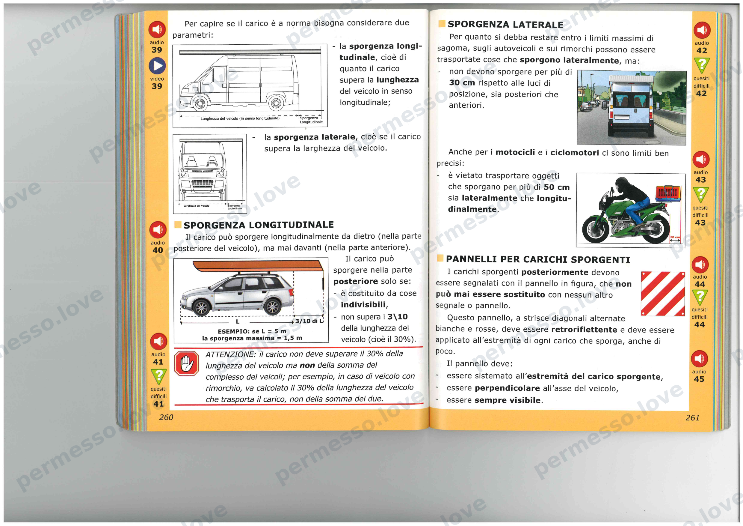Patente Semplificato - Chapters 13-19 (Traffic Regulations) - page 40/57