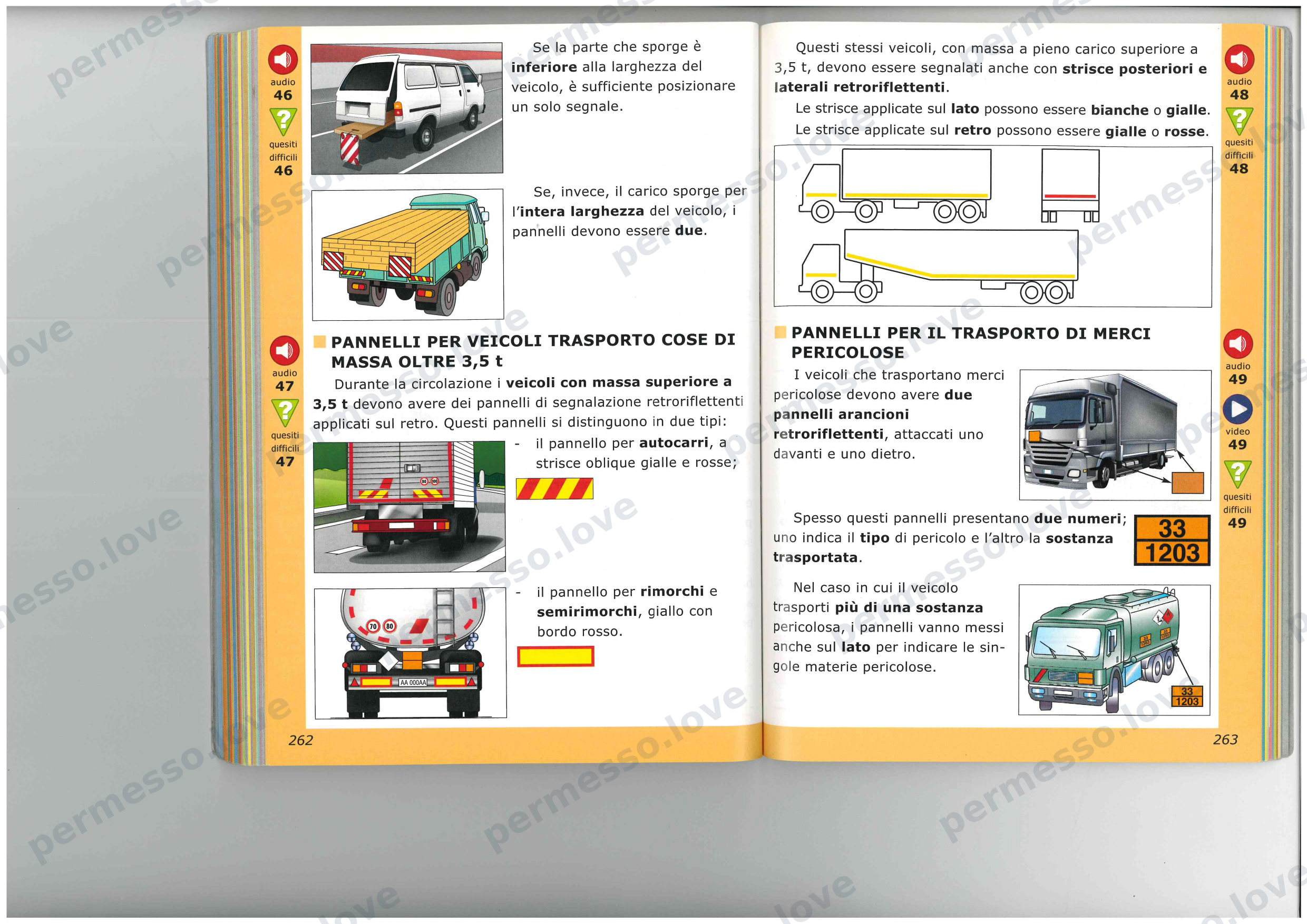 Patente Semplificato - Chapters 13-19 (Traffic Regulations) - page 41/57