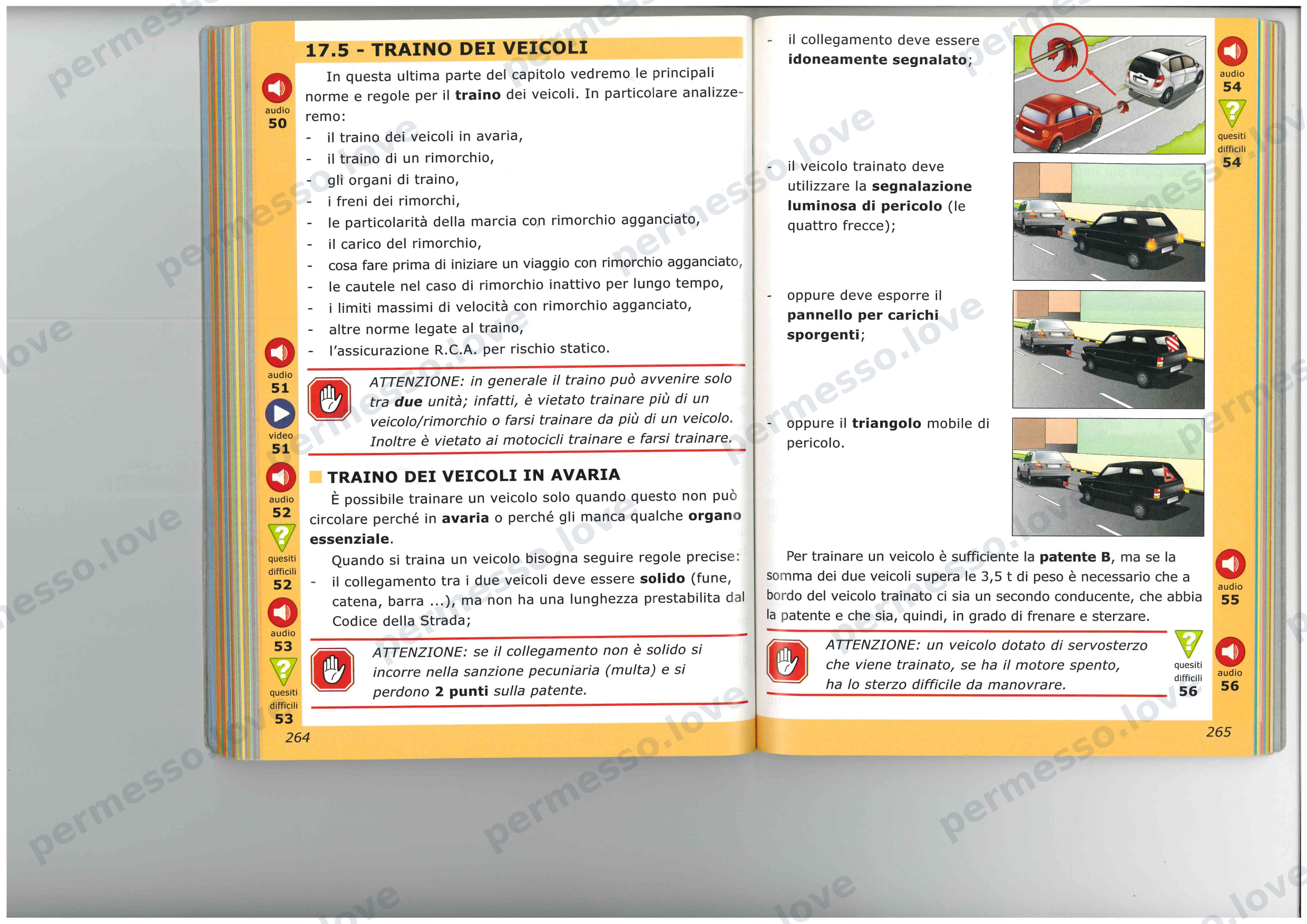 Patente Semplificato - Chapters 13-19 (Traffic Regulations) - page 42/57