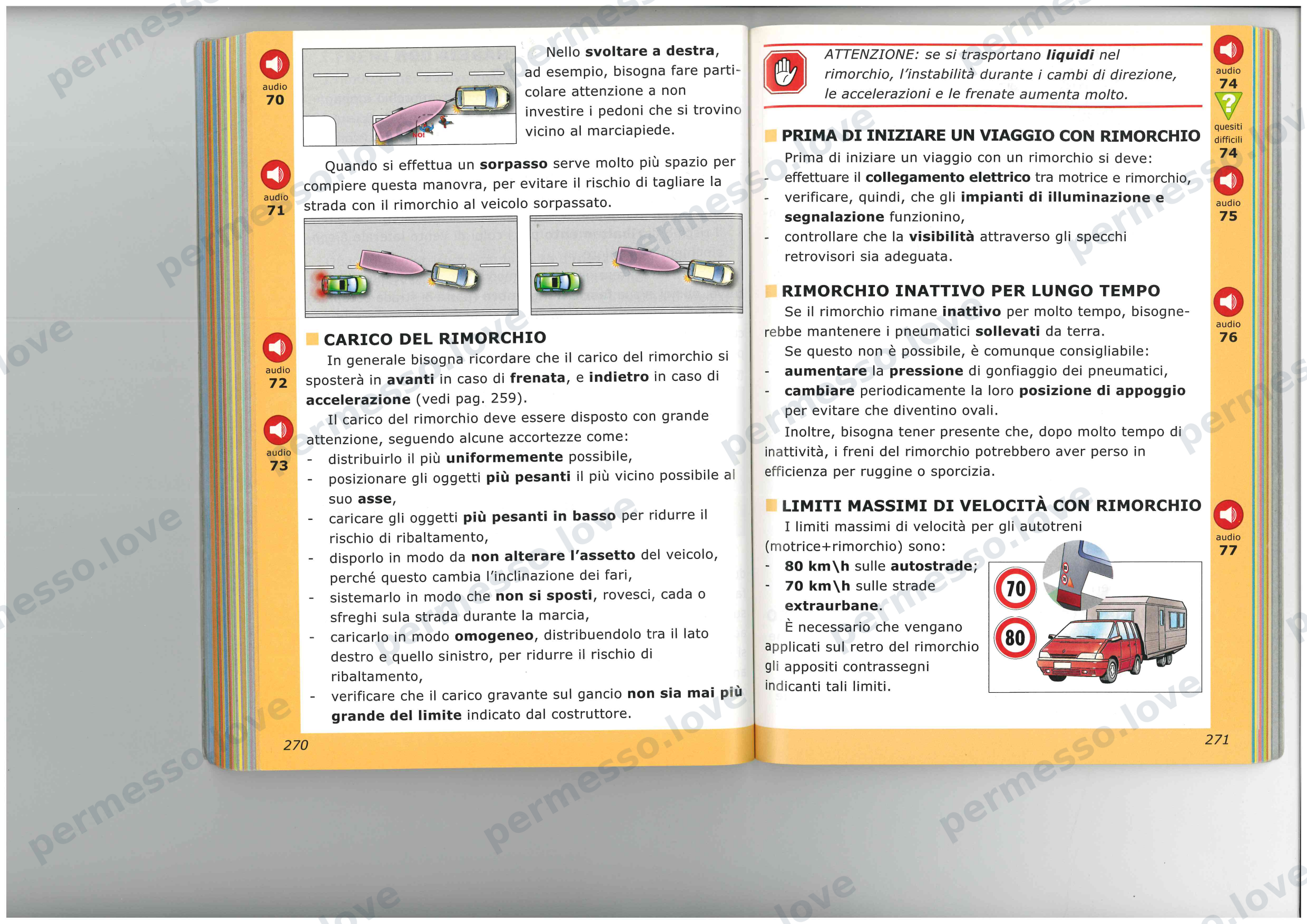 Patente Semplificato - Chapters 13-19 (Traffic Regulations) - page 45/57