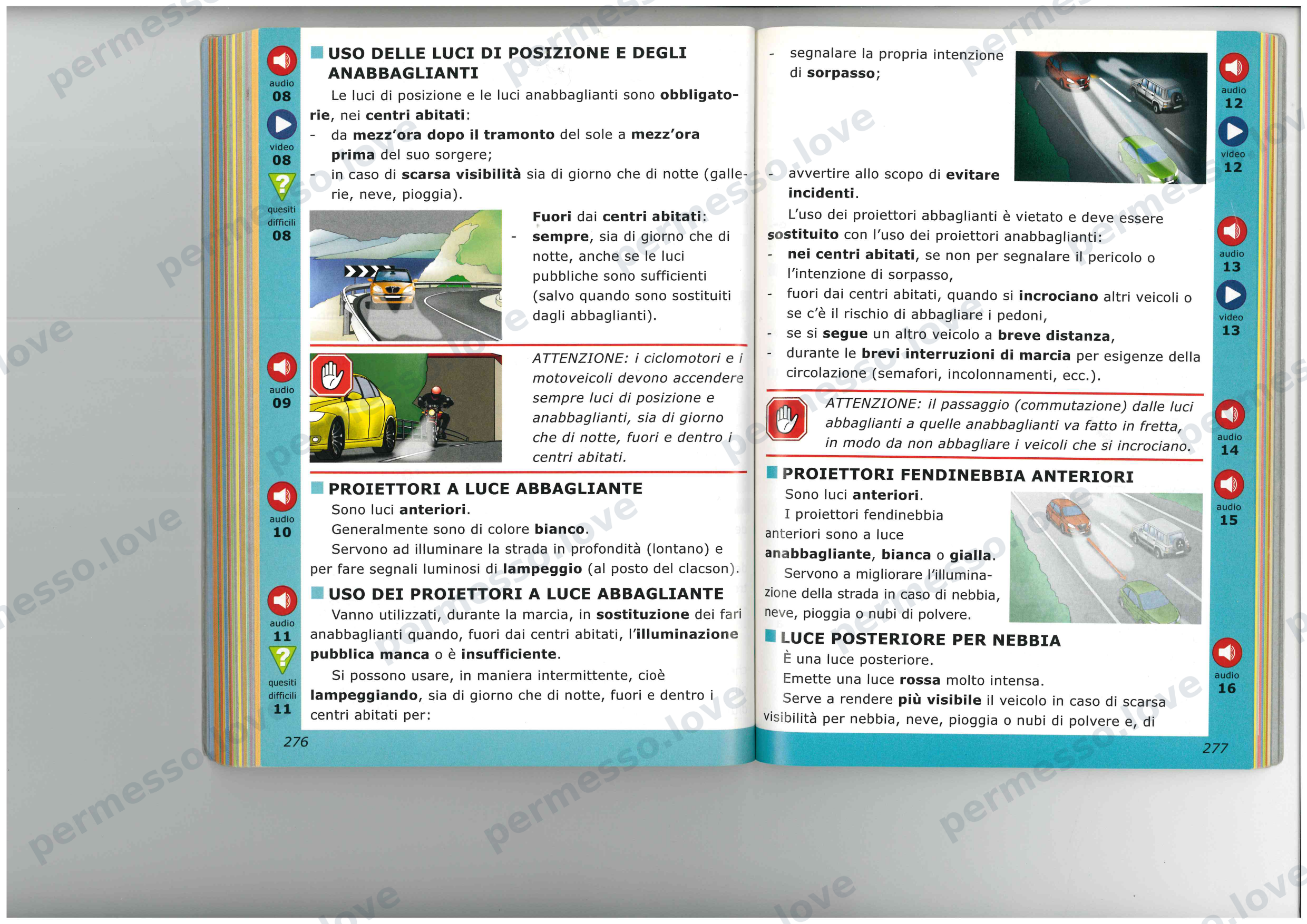 Patente Semplificato - Chapters 13-19 (Traffic Regulations) - page 48/57
