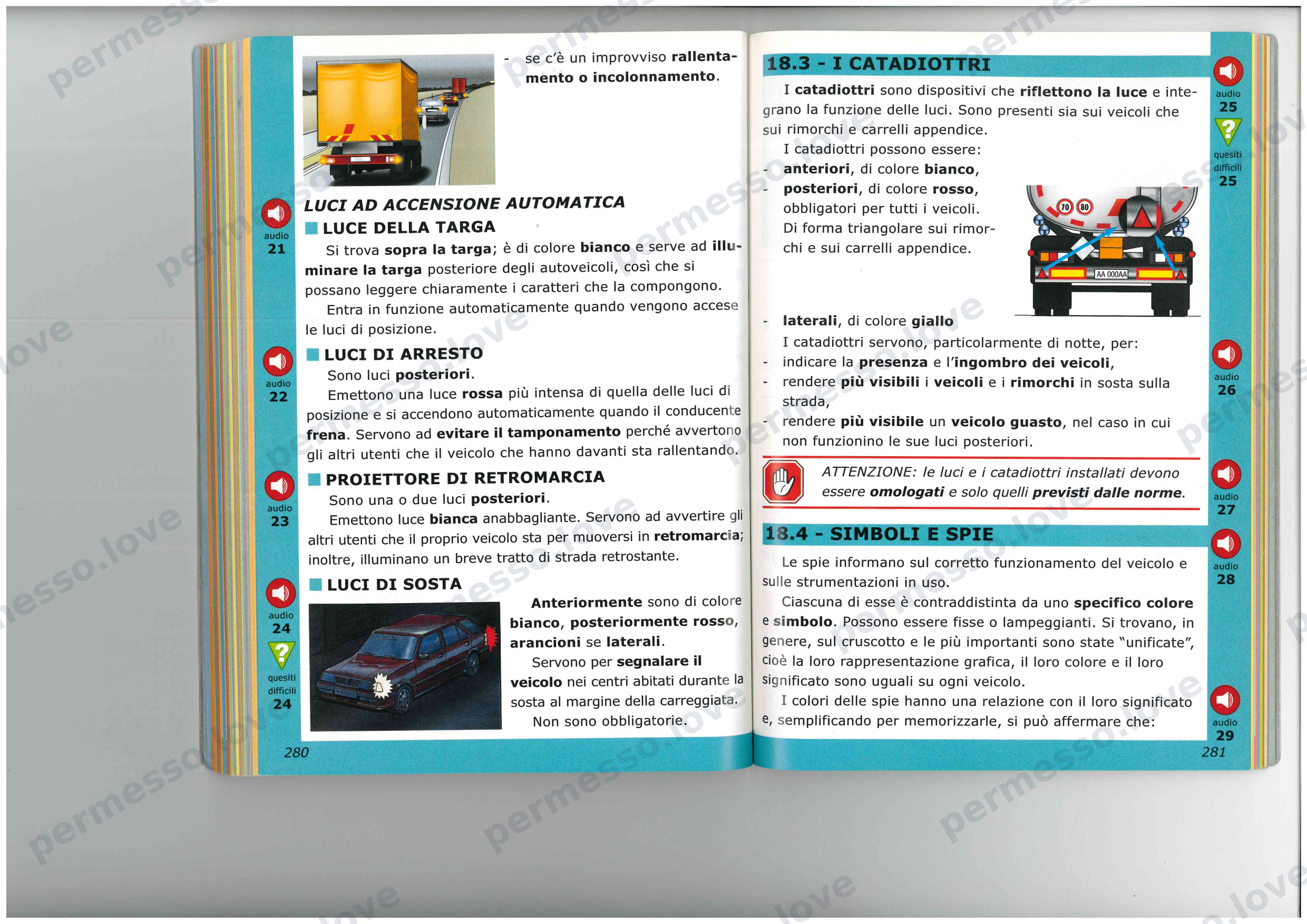 Patente Semplificato - Chapters 13-19 (Traffic Regulations) - page 50/57