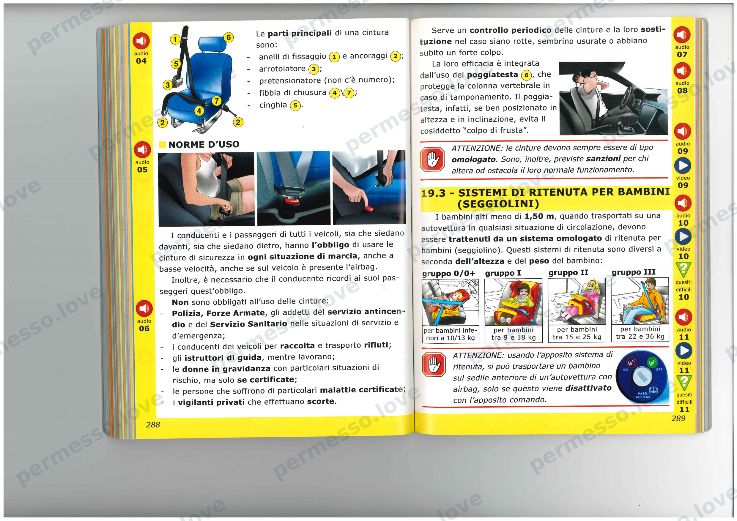Patente Semplificato - Chapters 13-19 (Traffic Regulations) - page 54/57