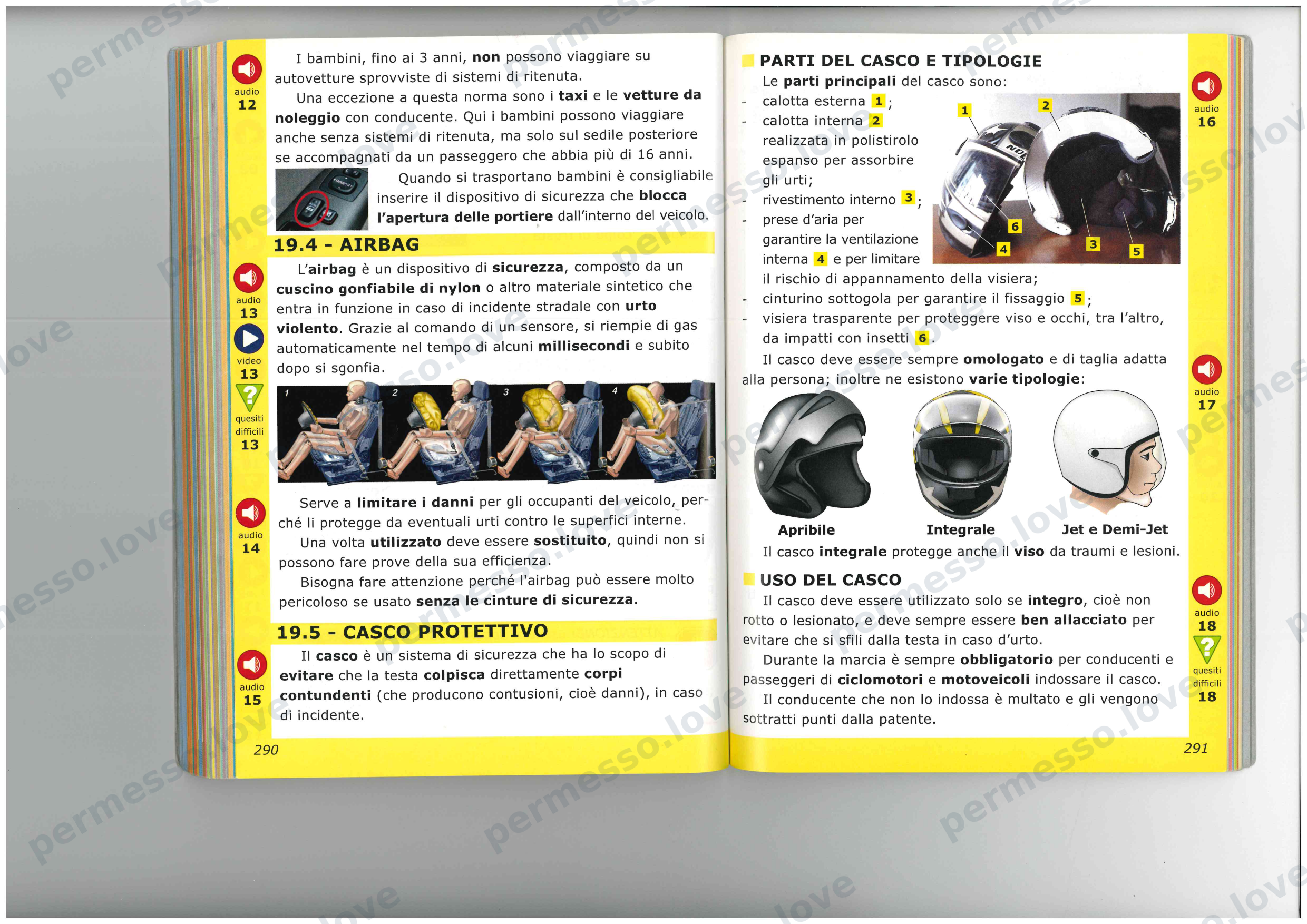 Patente Semplificato - Chapters 13-19 (Traffic Regulations) - page 55/57