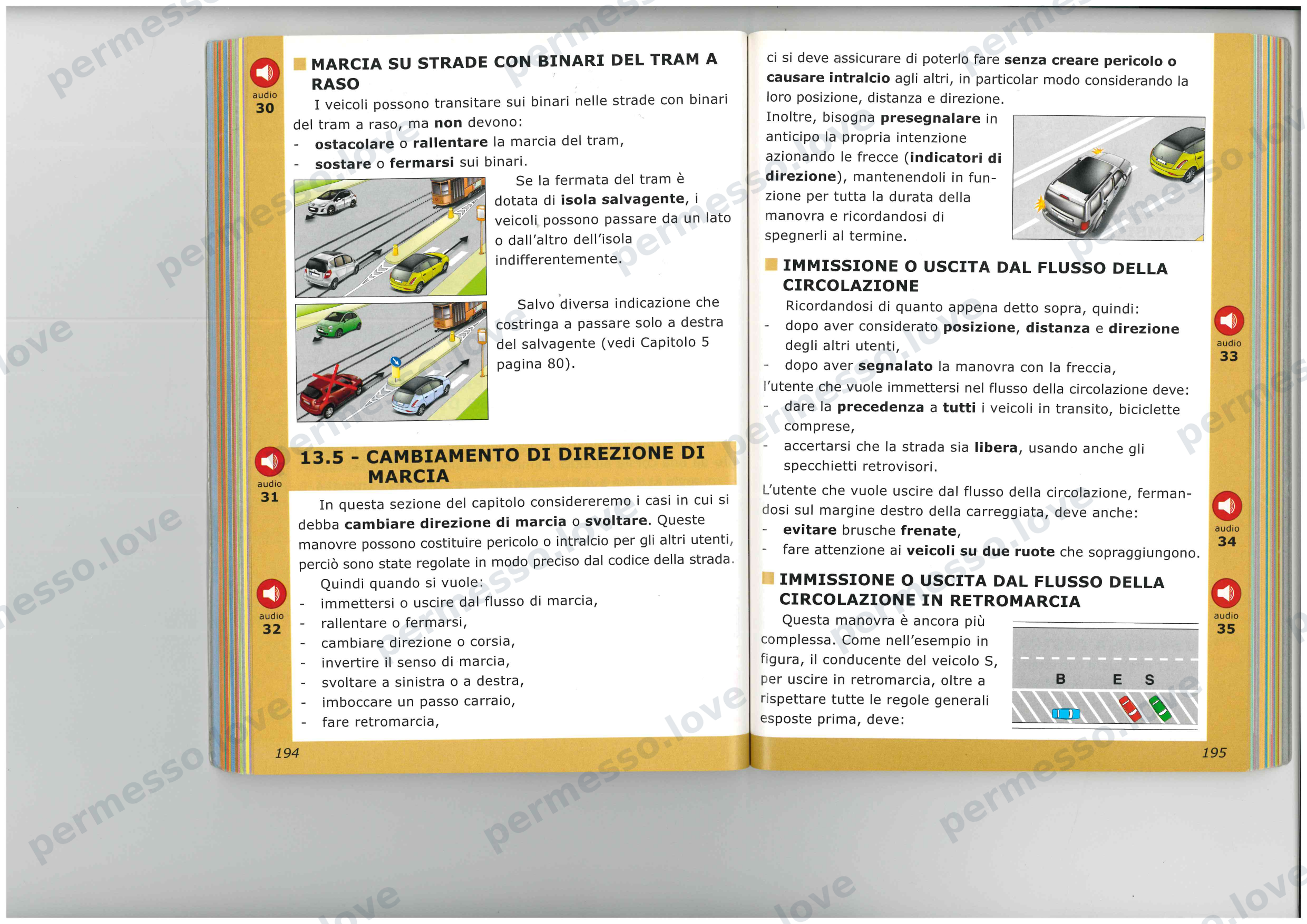 Patente Semplificato - Chapters 13-19 (Traffic Regulations) - page 7/57