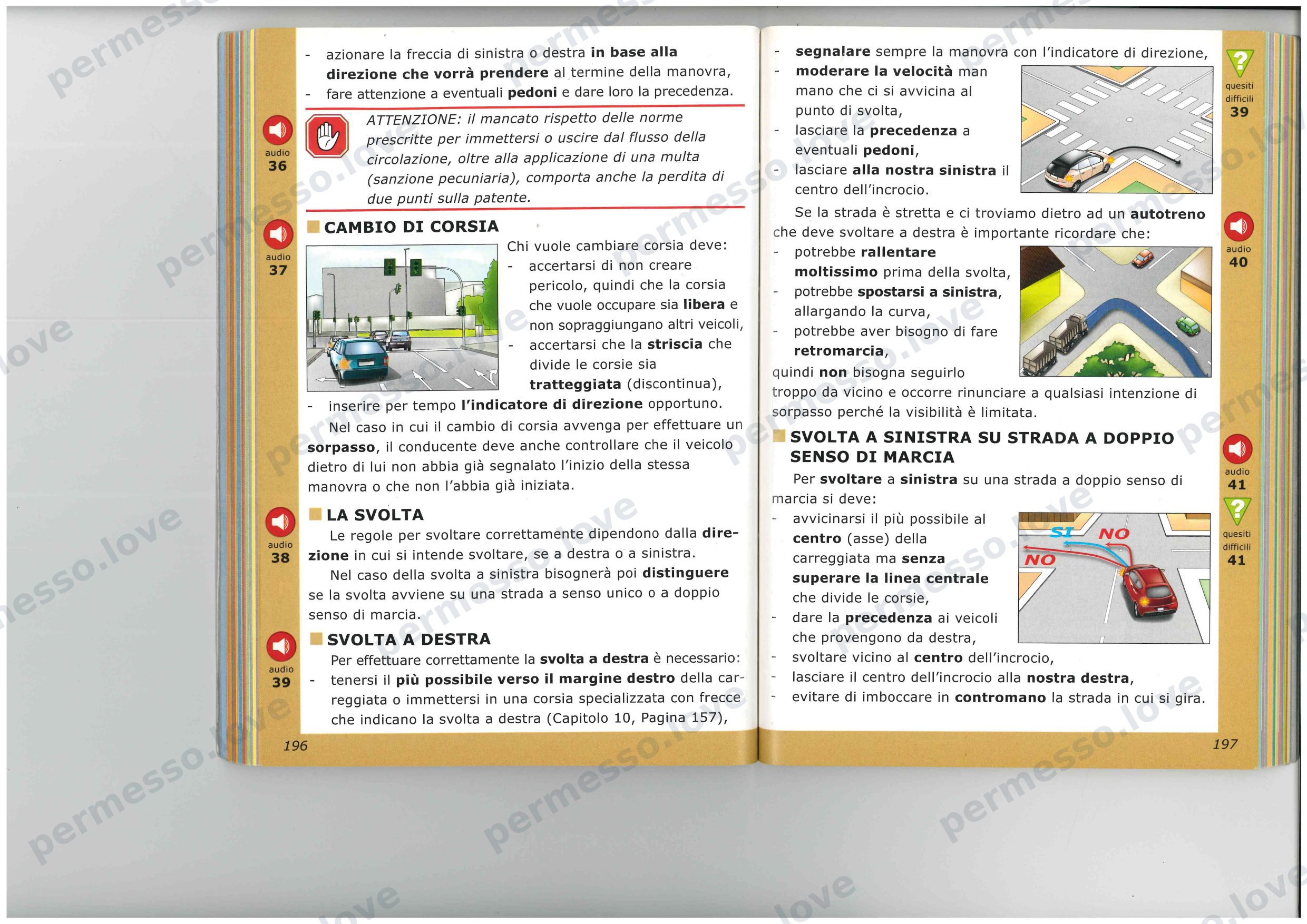 Patente Semplificato - Chapters 13-19 (Traffic Regulations) - page 8/57
